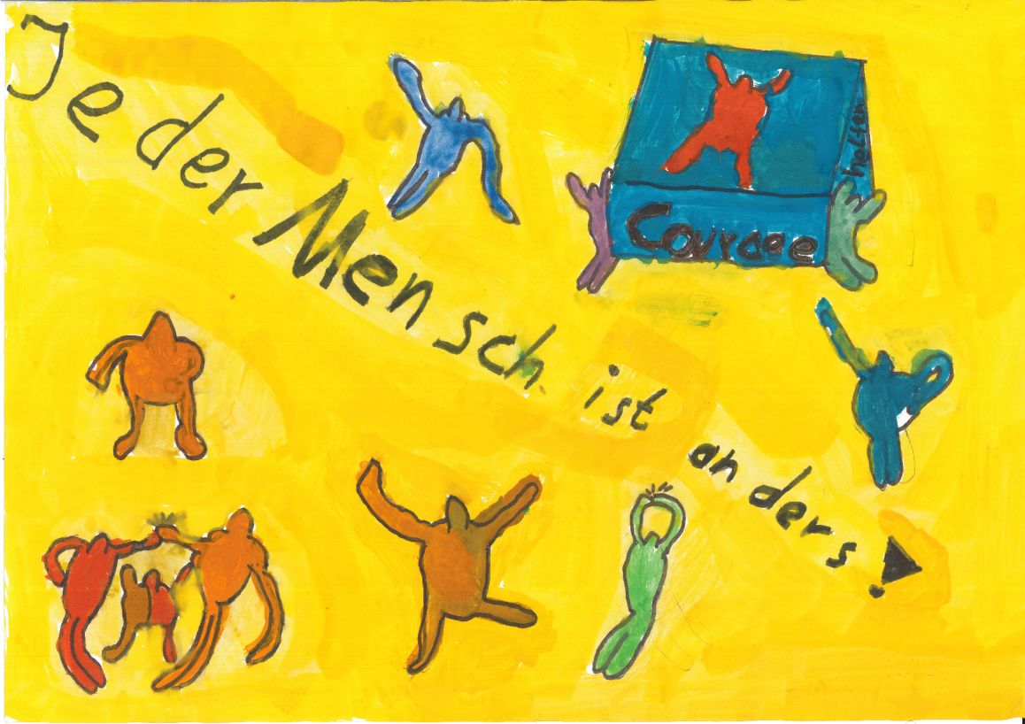 Beitrag eines Kindes aus der Mühlenschule zum Grundschulaktionstag „SoR-SmC“ 2020.